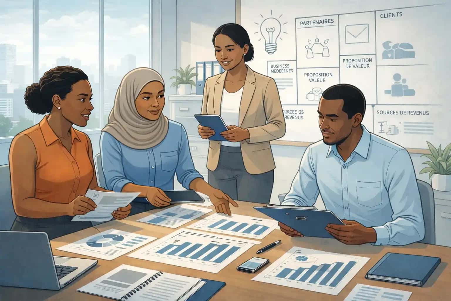 Cover Entrepreneuriat: comment lancer un business