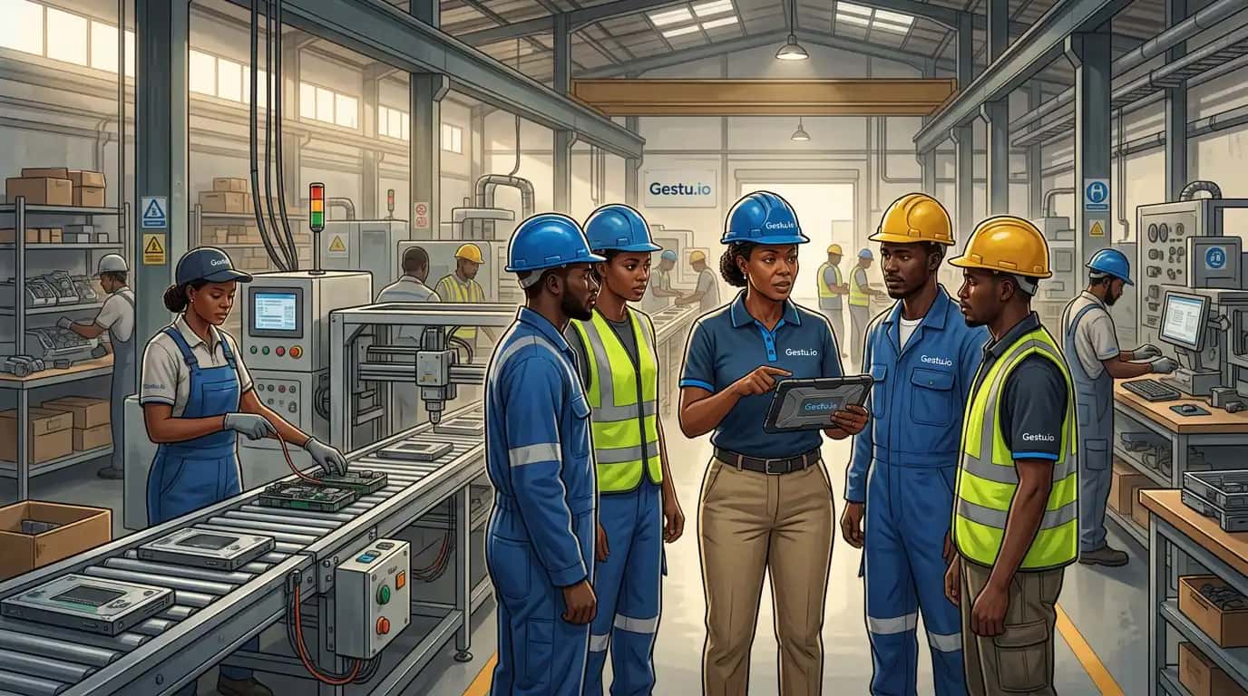 Cover Management d'équipes en environnement industriel