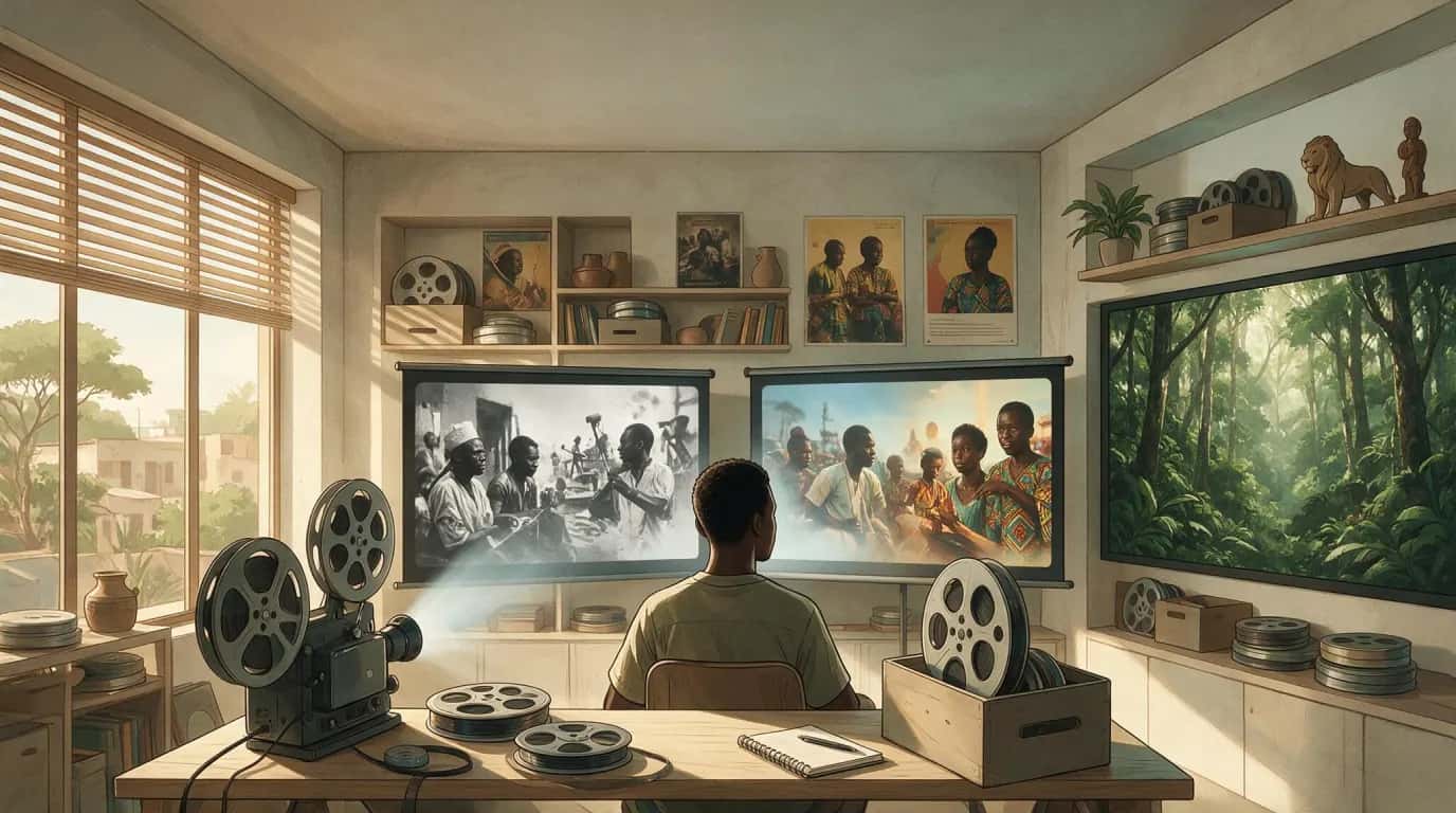 Cover Histoire et esthétiques des cinémas d'Afrique