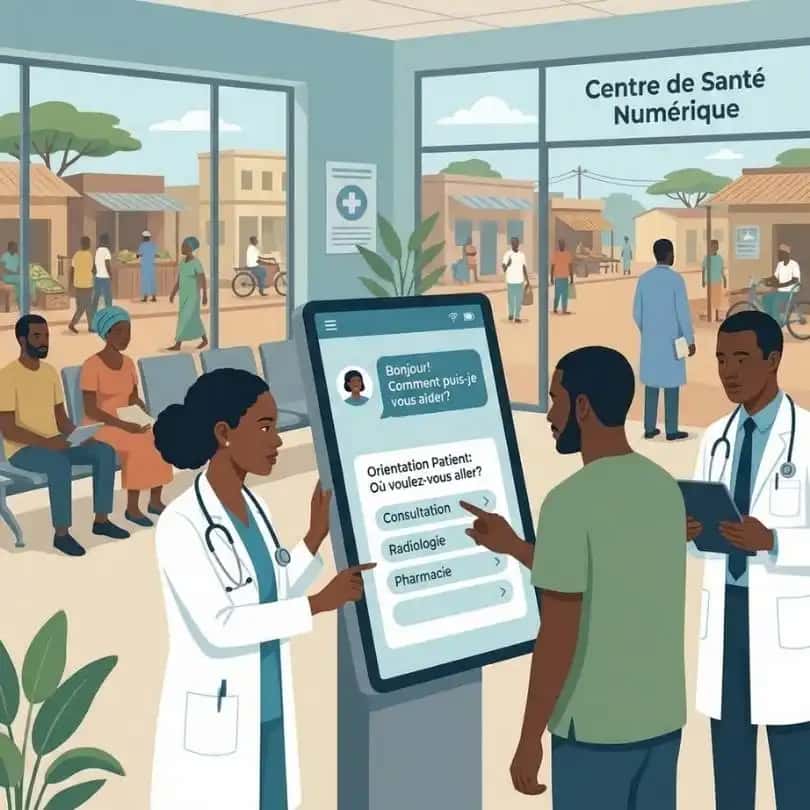 Cover Chatbots et assistants numériques pour structures de santé