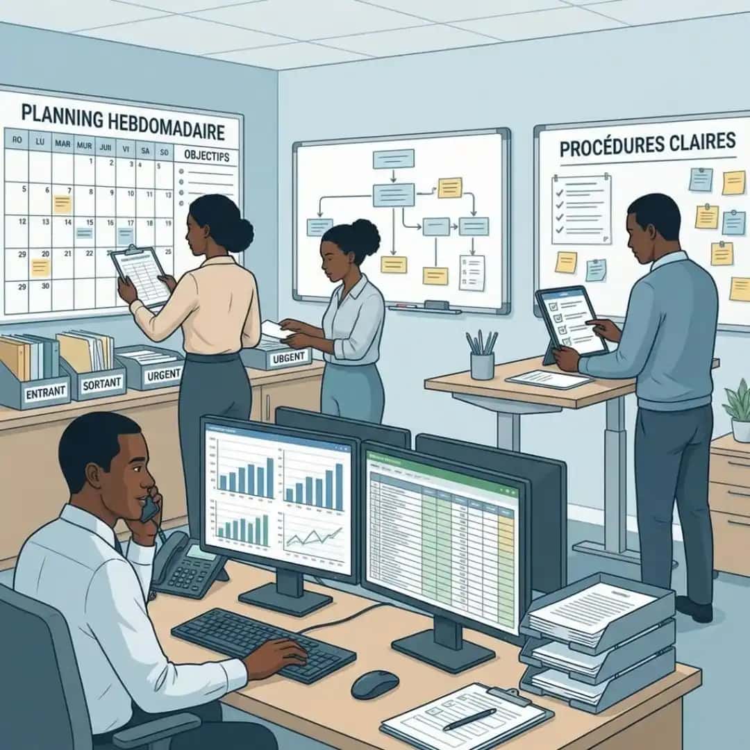 Cover Organisation du travail pour agents non soignants