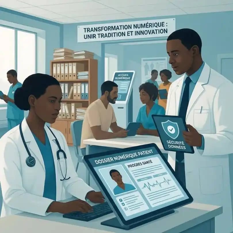 Cover Digitalisation progressive d’un district ou hôpital