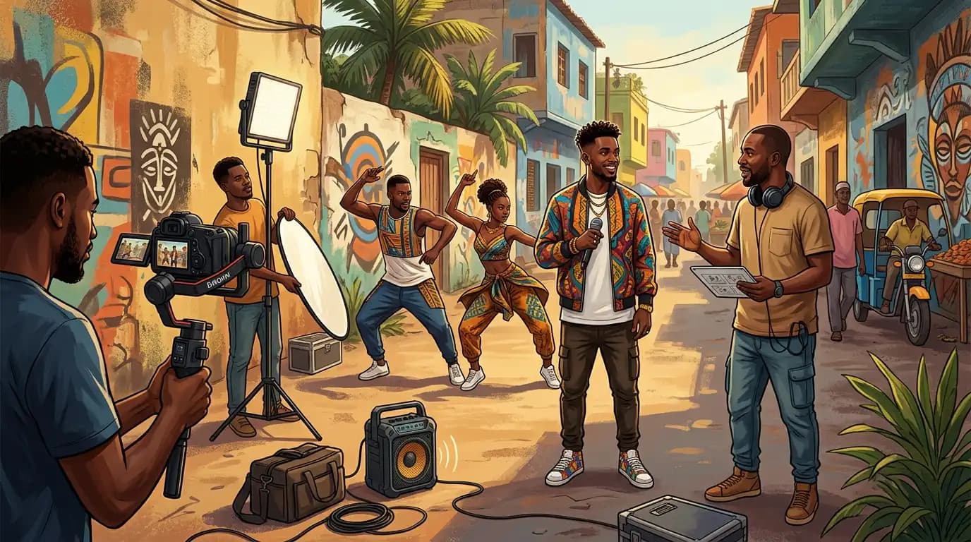 Cover Clip musical africain — afrobeat, gospel, urbain